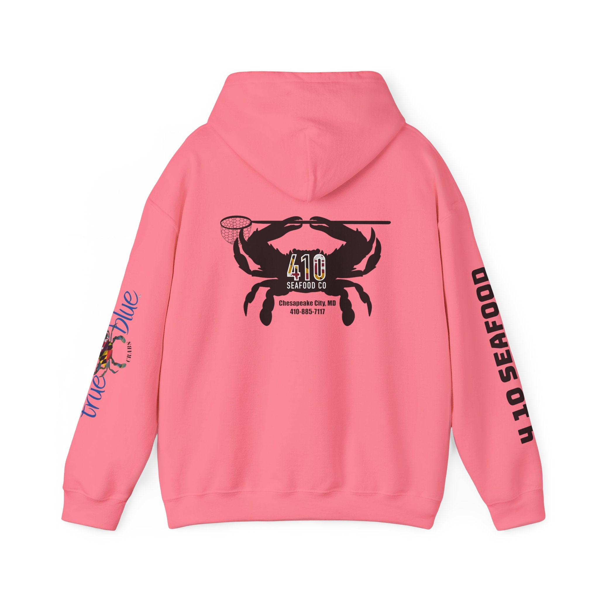 410 Seafood Crab Hoodie — Maryland True Blue