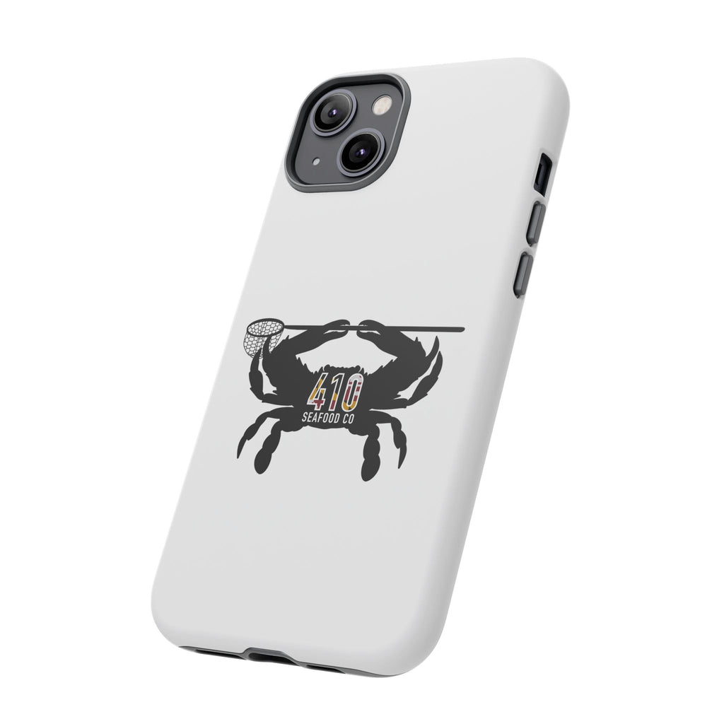 Crab Logo Phone Case — 410 Seafood Co. Coastal Protective iPhone Cover