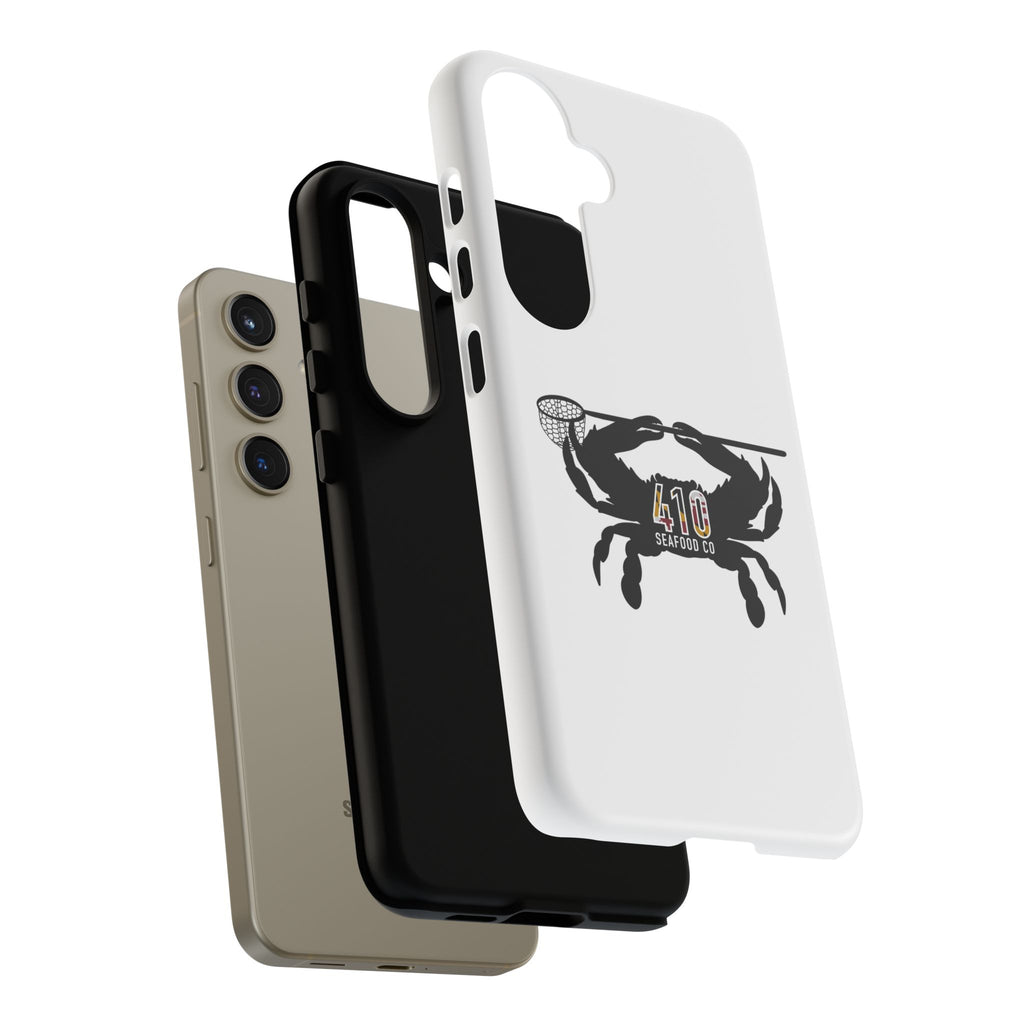 Crab Logo Phone Case — 410 Seafood Co. Coastal Protective iPhone Cover