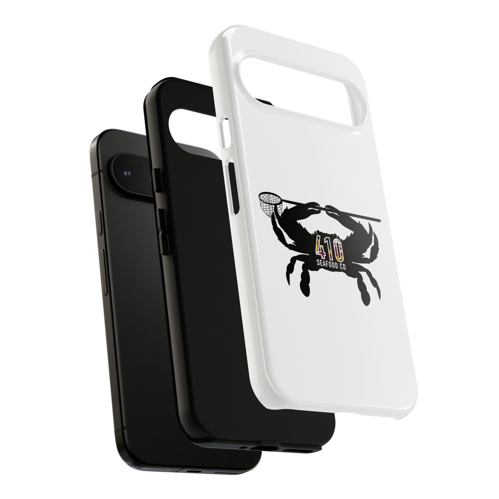 Crab Logo Phone Case — 410 Seafood Co. Coastal Protective iPhone Cover