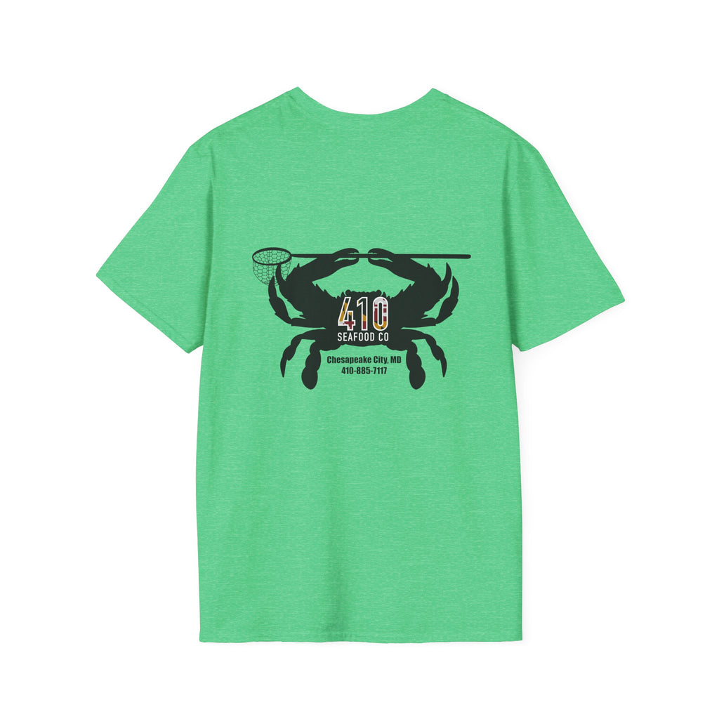 410 Seafood - Basic Logo - Heather Colors