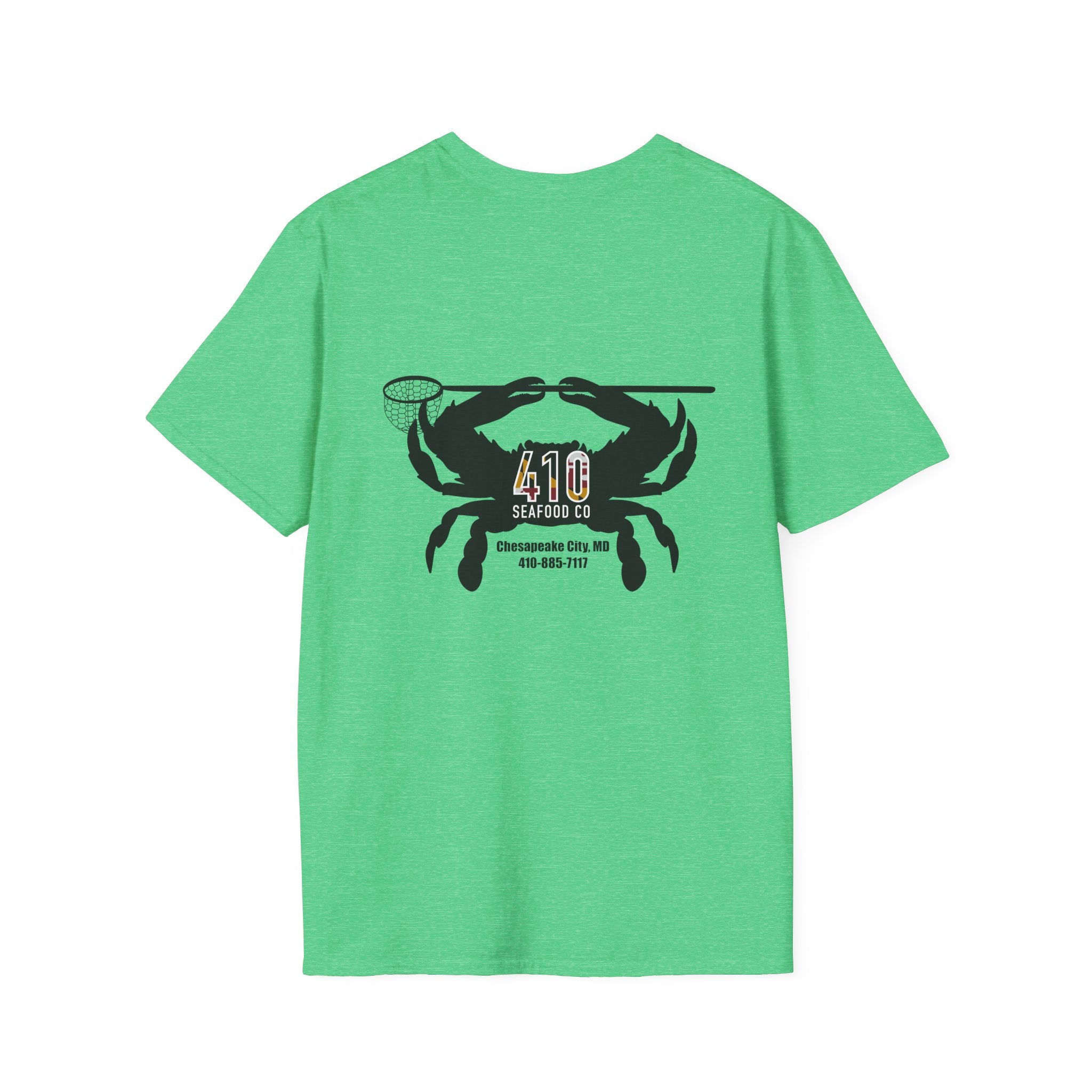410 Seafood - Basic Logo - Heather Colors