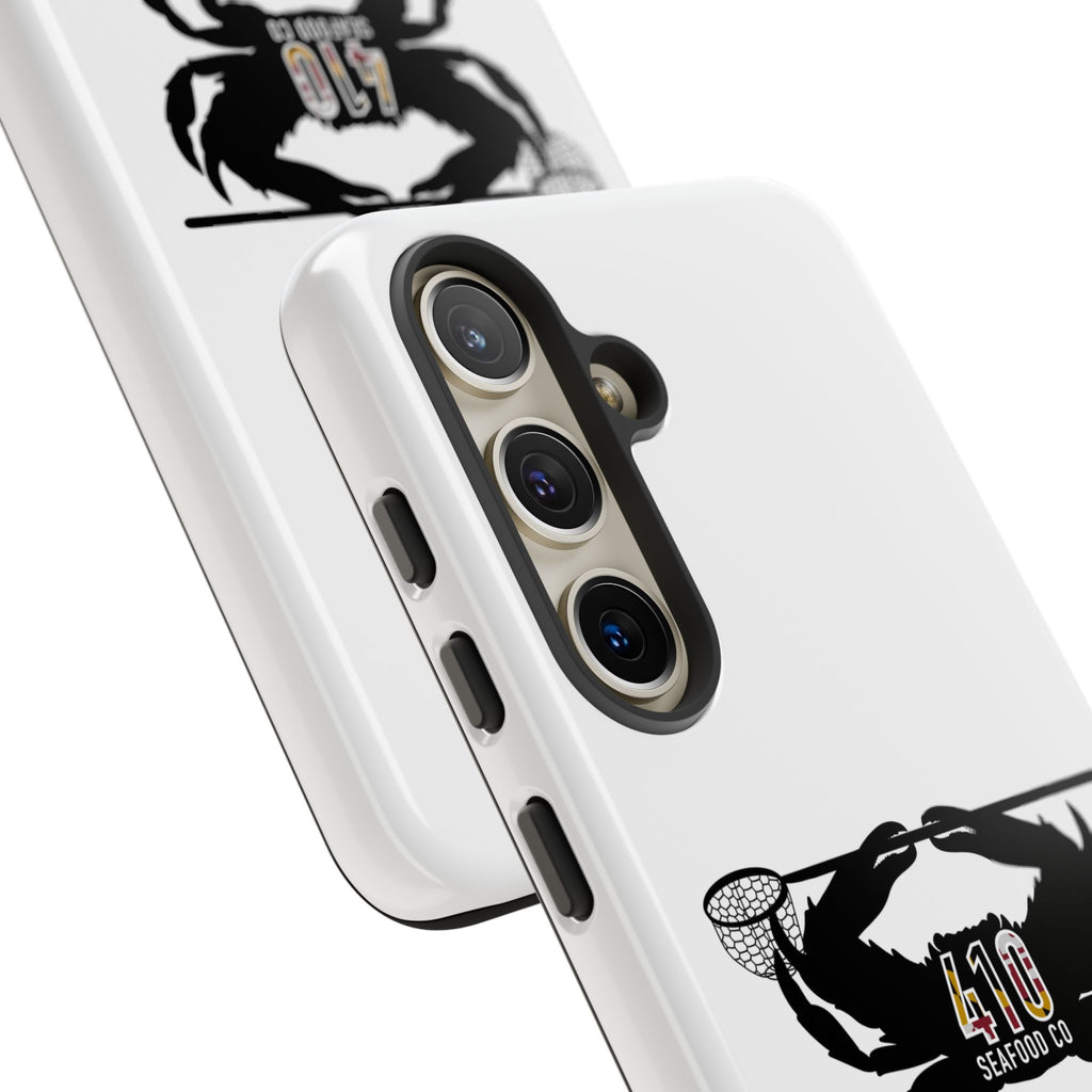 Crab Logo Phone Case — 410 Seafood Co. Coastal Protective iPhone Cover