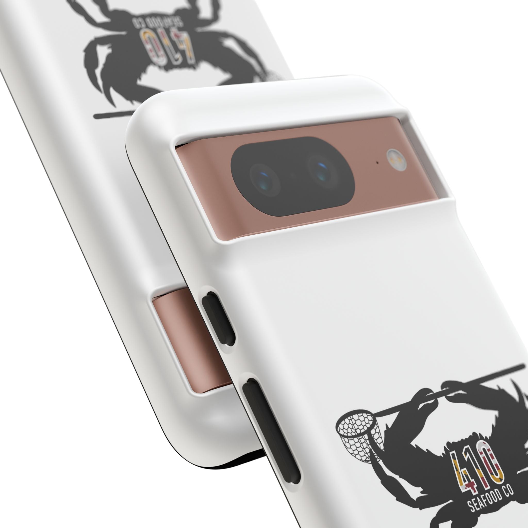 Crab Logo Phone Case — 410 Seafood Co. Coastal Protective iPhone Cover