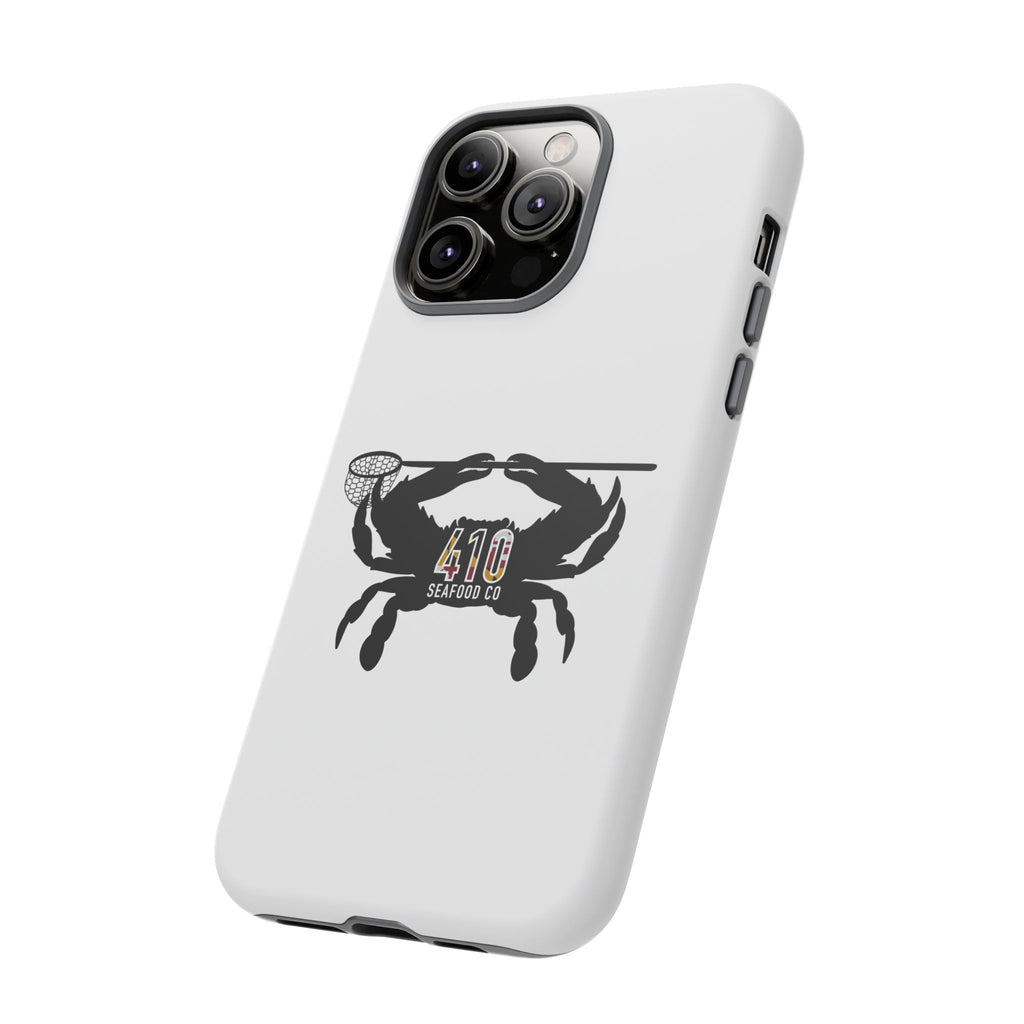 Crab Logo Phone Case — 410 Seafood Co. Coastal Protective iPhone Cover