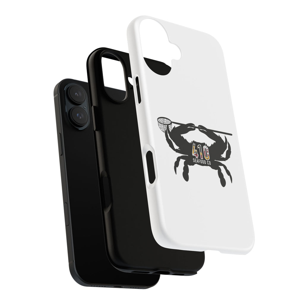 Crab Logo Phone Case — 410 Seafood Co. Coastal Protective iPhone Cover