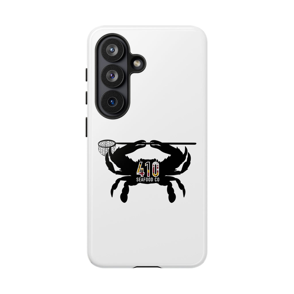 Crab Logo Phone Case — 410 Seafood Co. Coastal Protective iPhone Cover