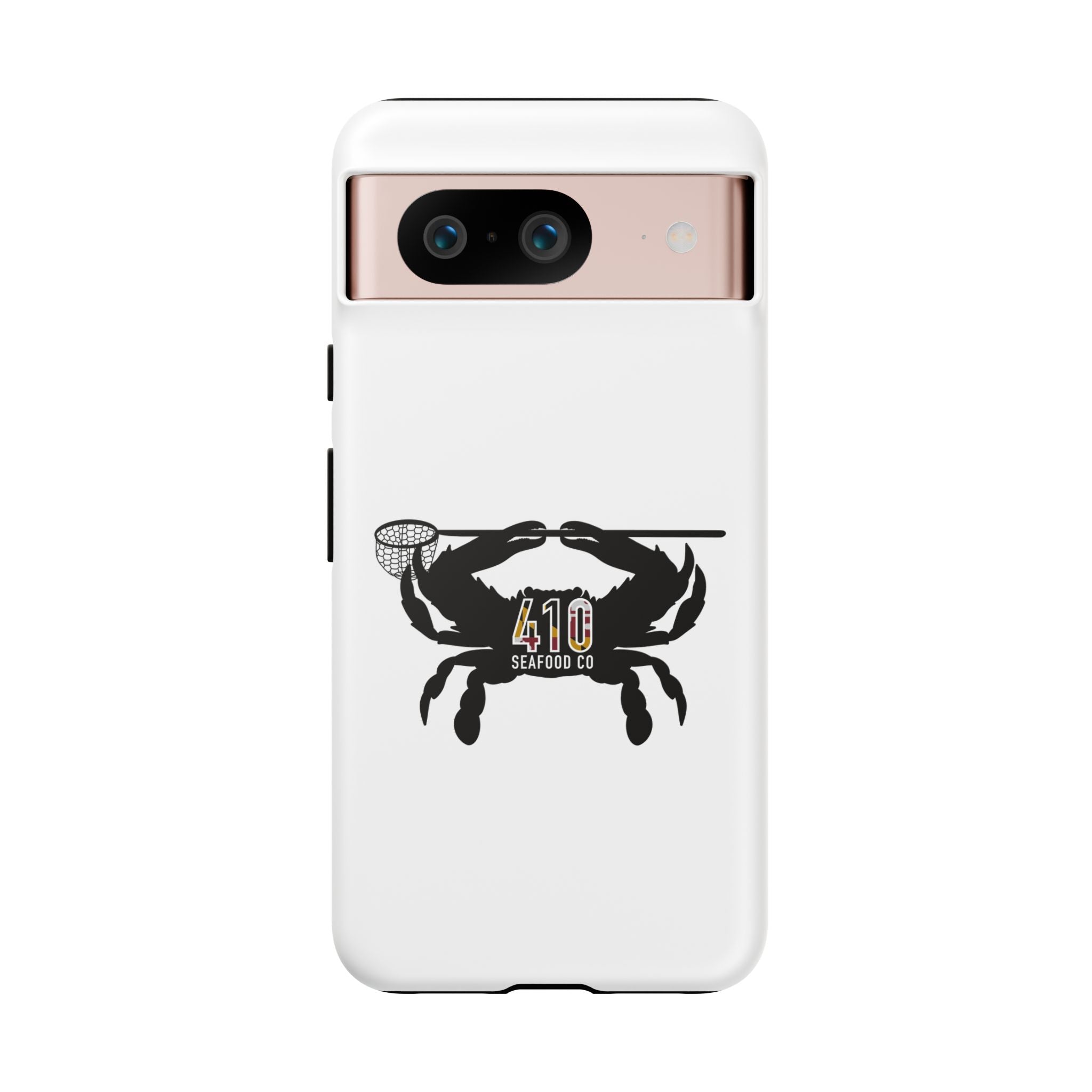 Crab Logo Phone Case — 410 Seafood Co. Coastal Protective iPhone Cover