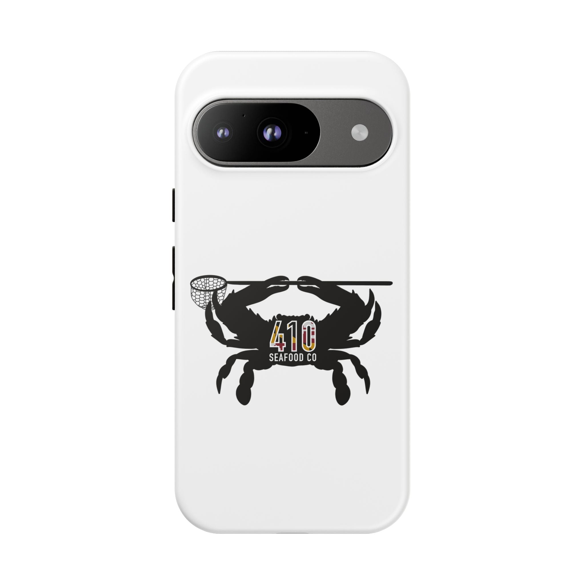 Crab Logo Phone Case — 410 Seafood Co. Coastal Protective iPhone Cover