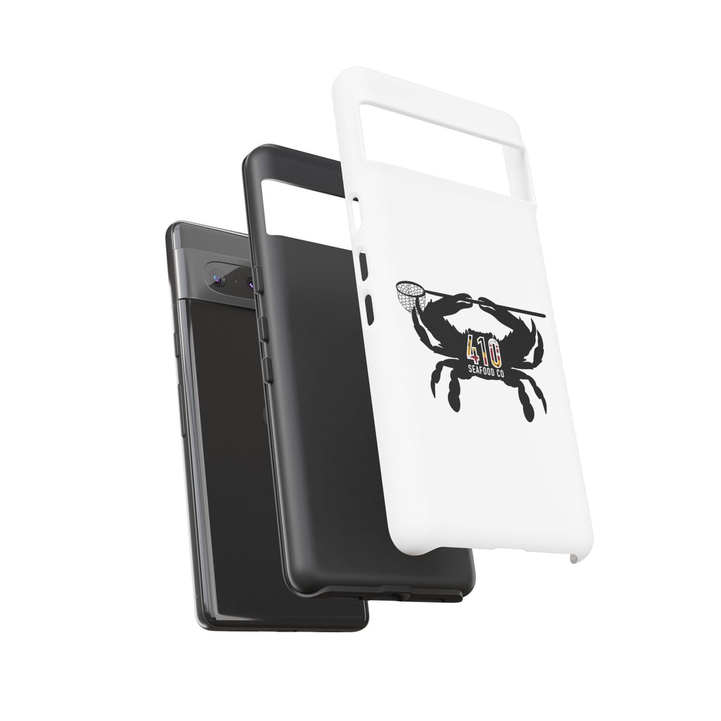 Crab Logo Phone Case — 410 Seafood Co. Coastal Protective iPhone Cover