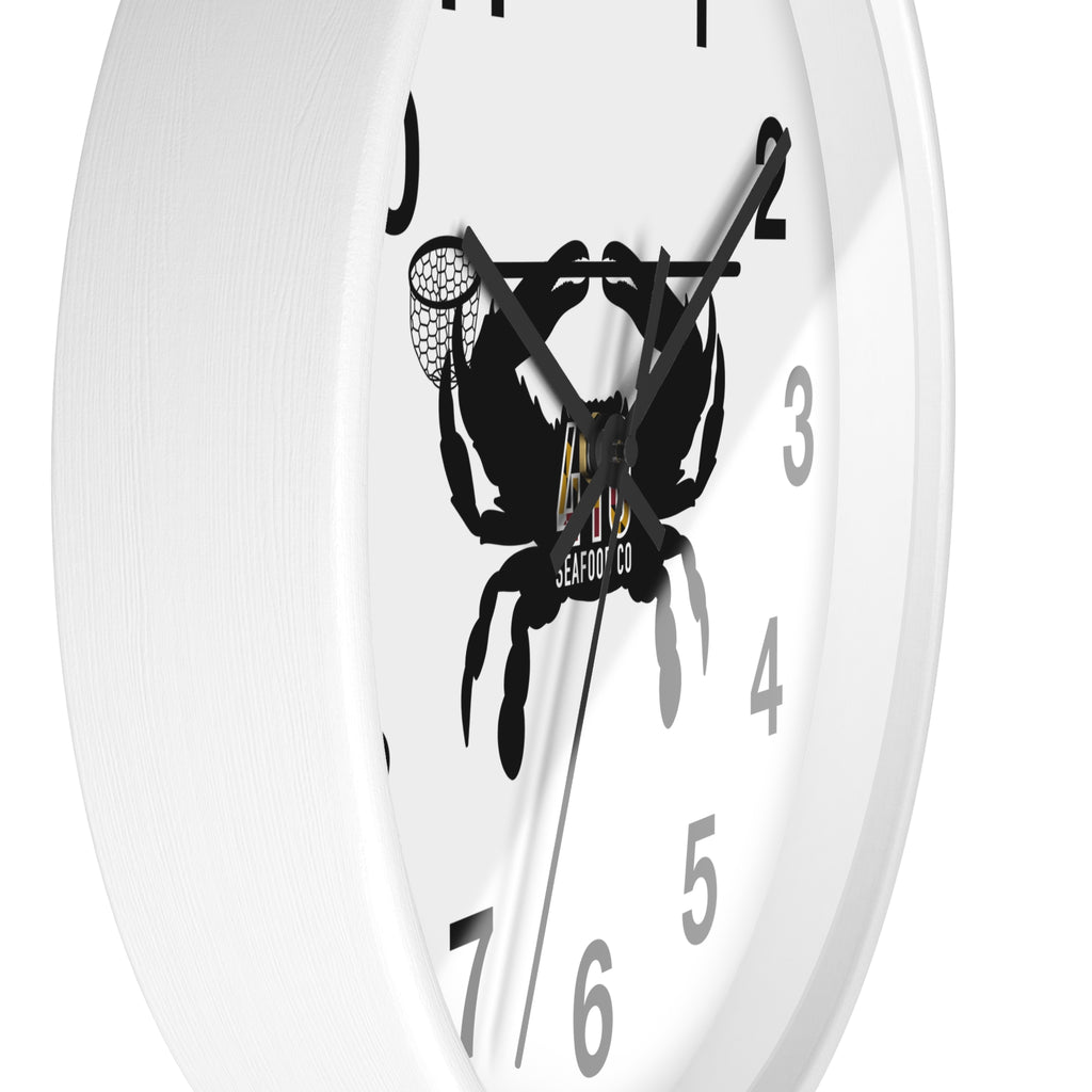 410 Seafood Wall Clock