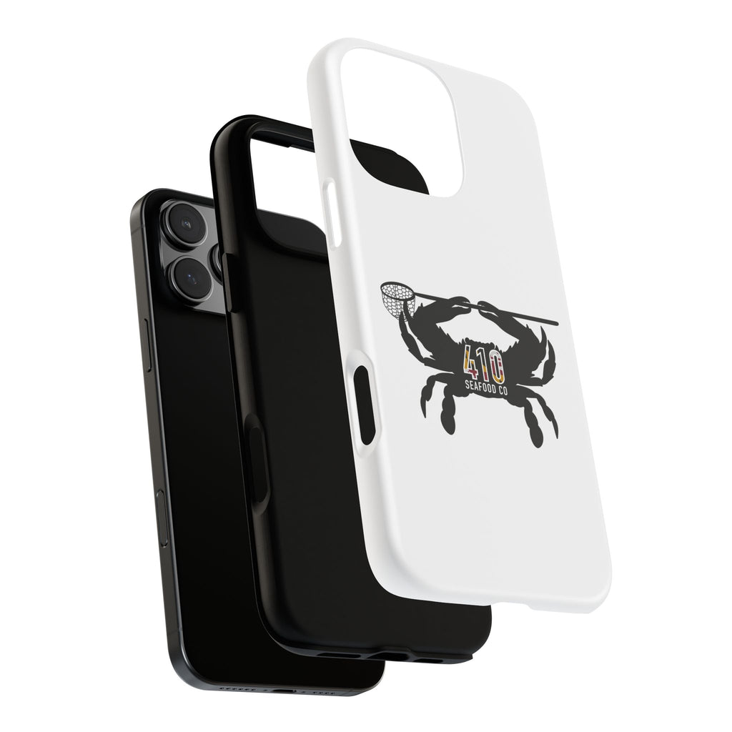 Crab Logo Phone Case — 410 Seafood Co. Coastal Protective iPhone Cover