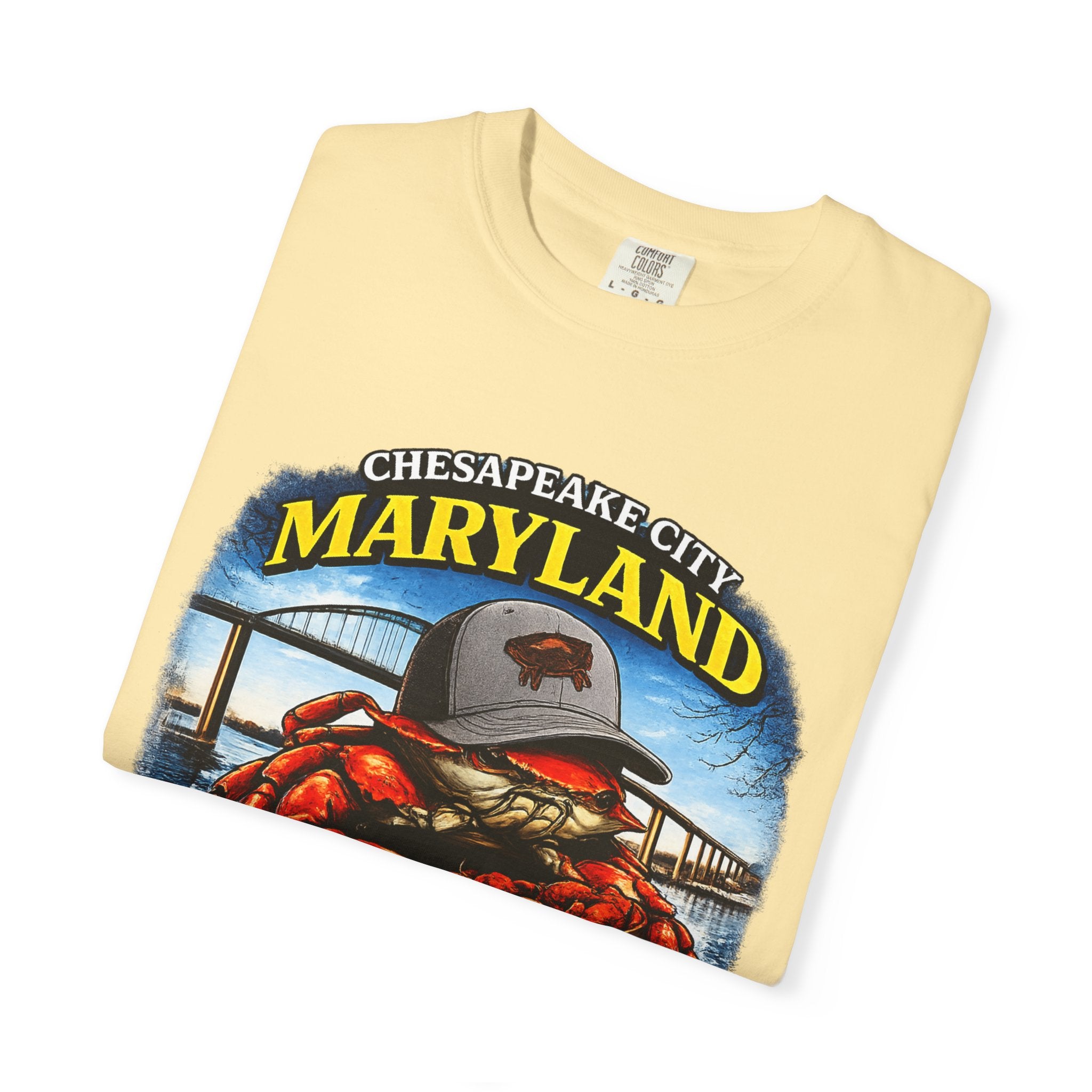 Maryland Crab T-Shirt – Chesapeake 410 Seafood Co. Coastal Tee