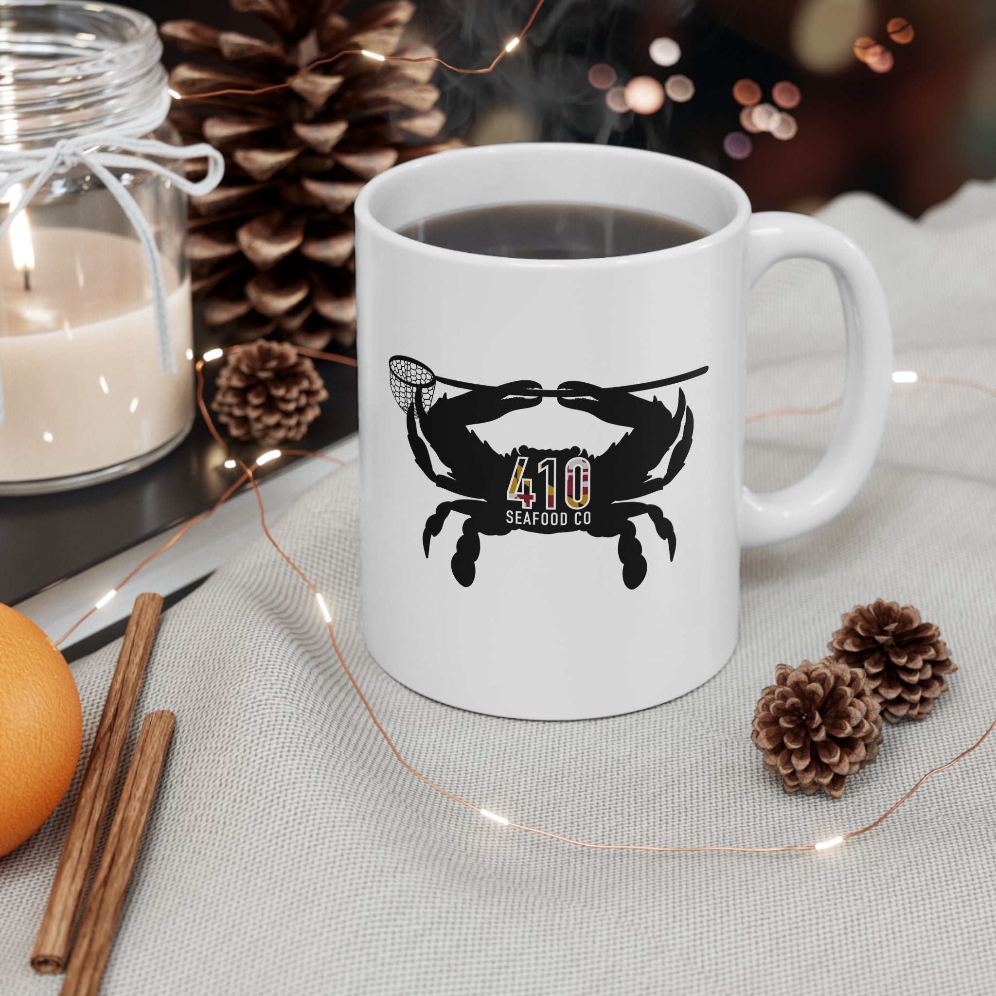 410 Seafood Mug – Coffee Cup (11oz, 15oz)