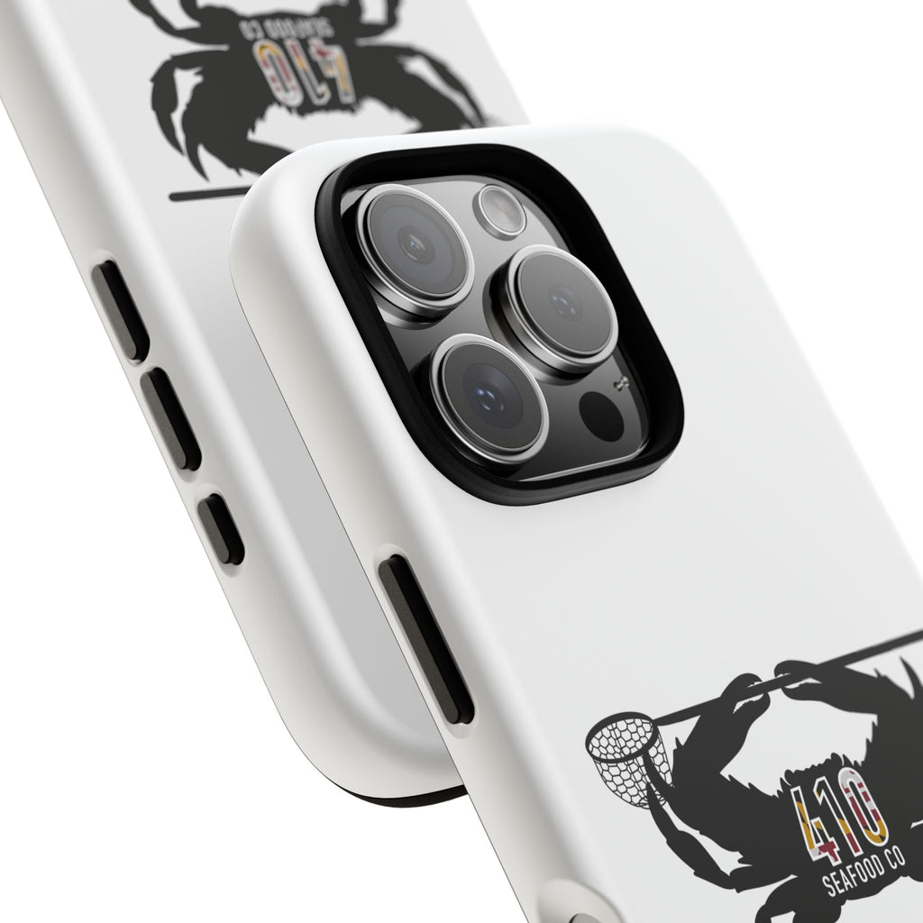 Crab Logo Phone Case — 410 Seafood Co. Coastal Protective iPhone Cover