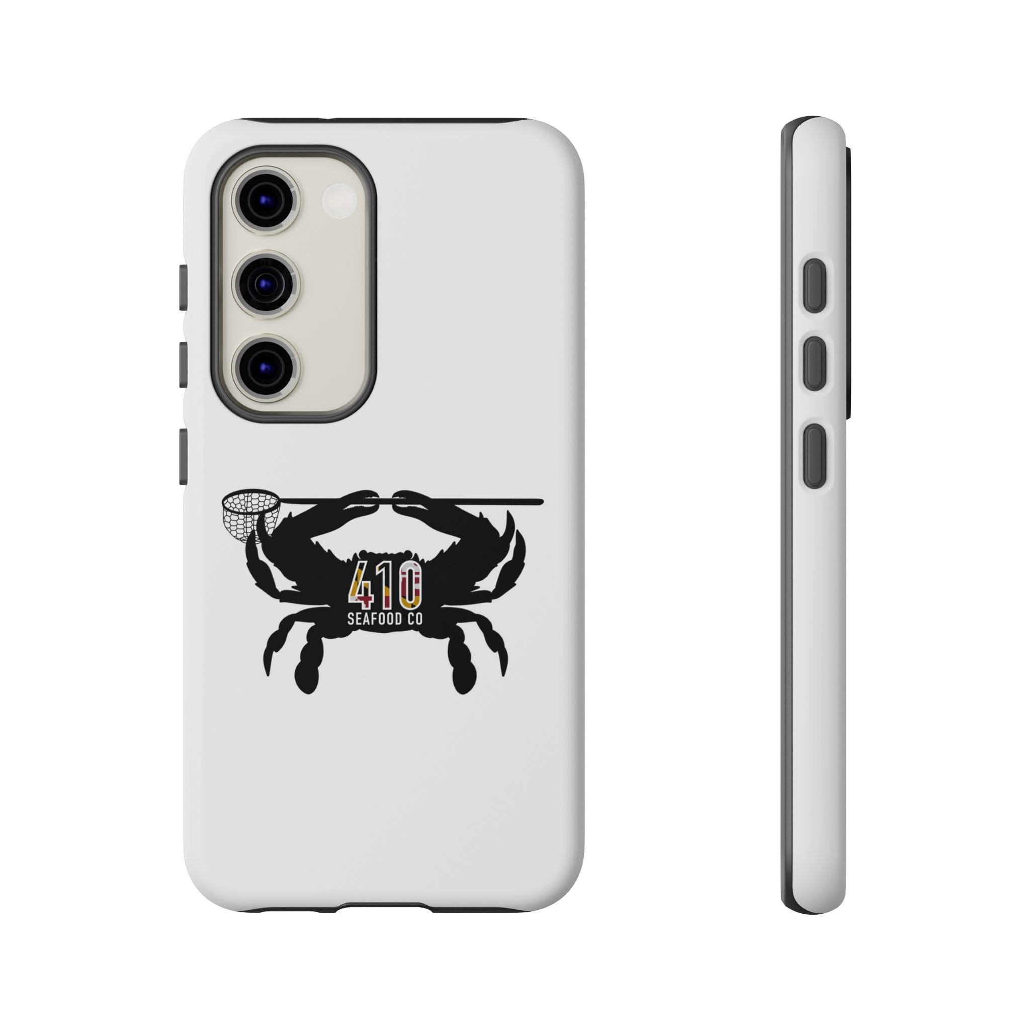 Crab Logo Phone Case — 410 Seafood Co. Coastal Protective iPhone Cover