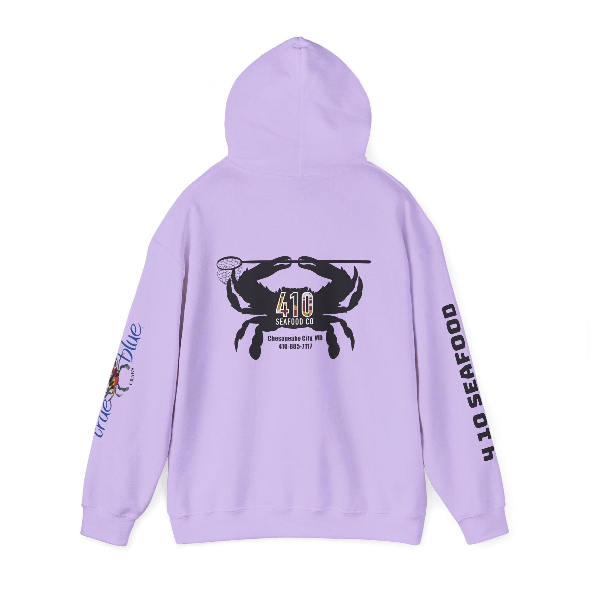 410 Seafood Crab Hoodie — Maryland True Blue