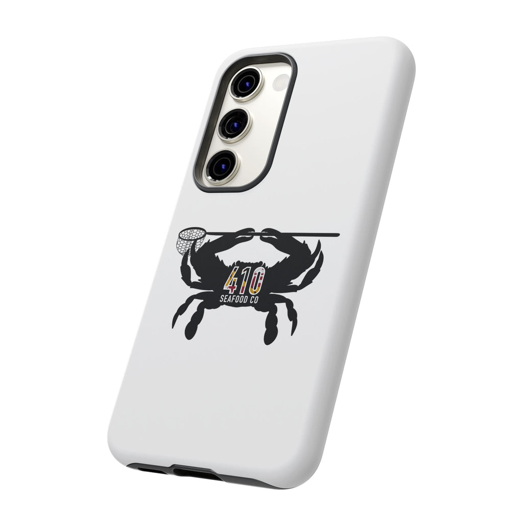 Crab Logo Phone Case — 410 Seafood Co. Coastal Protective iPhone Cover