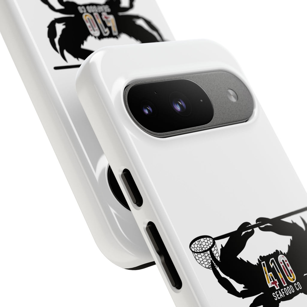 Crab Logo Phone Case — 410 Seafood Co. Coastal Protective iPhone Cover