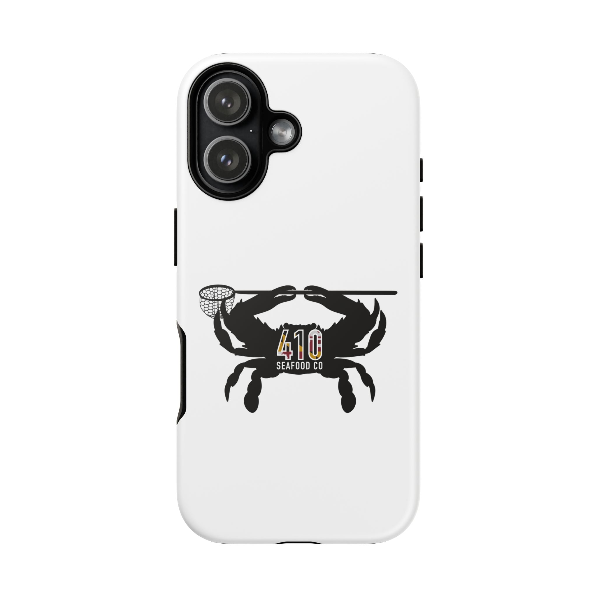 Crab Logo Phone Case — 410 Seafood Co. Coastal Protective iPhone Cover