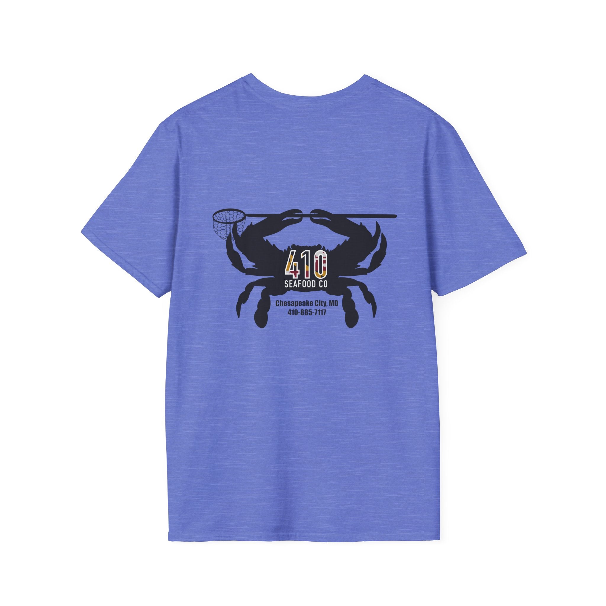 410 Seafood - Basic Logo - Heather Colors
