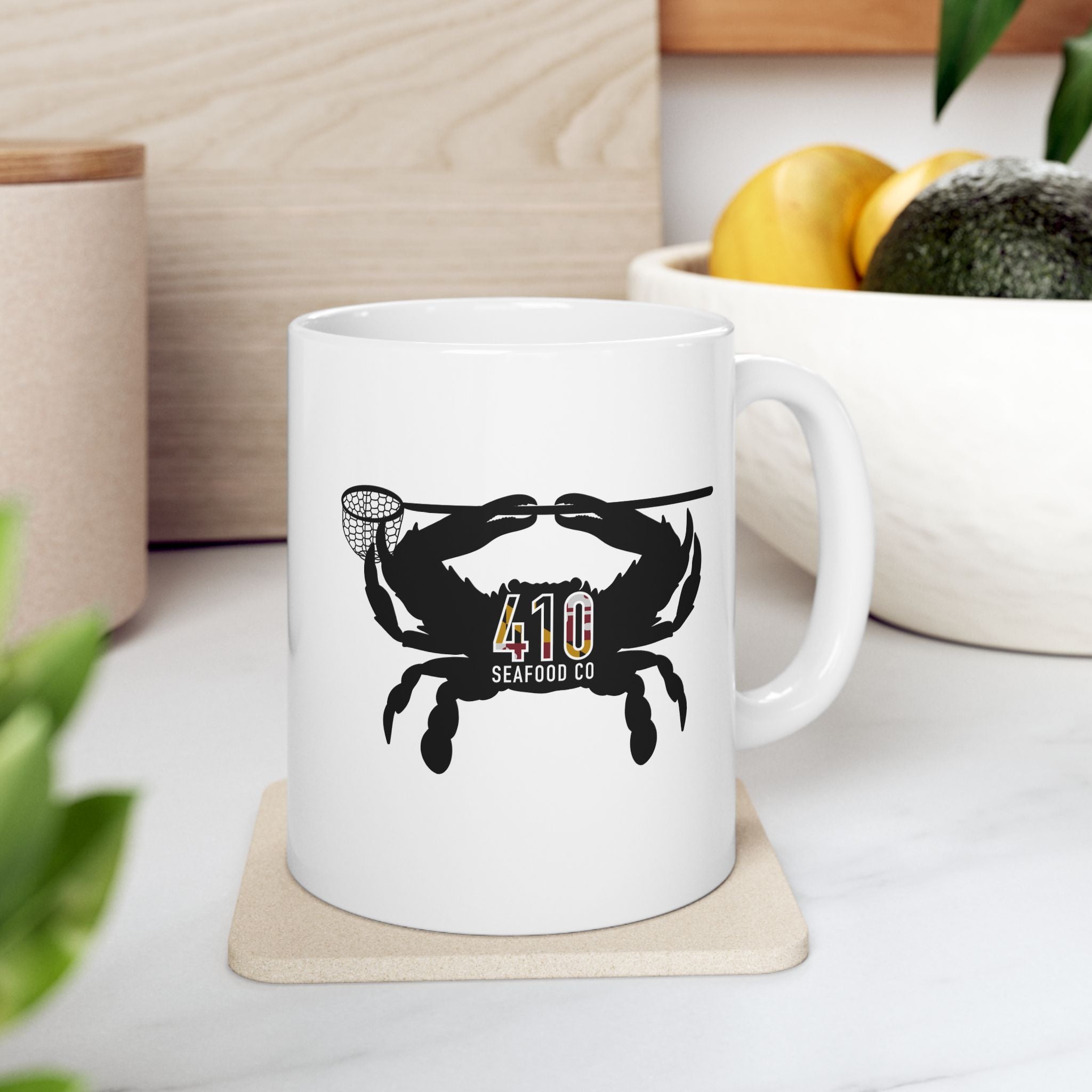 410 Seafood Mug – Coffee Cup (11oz, 15oz)
