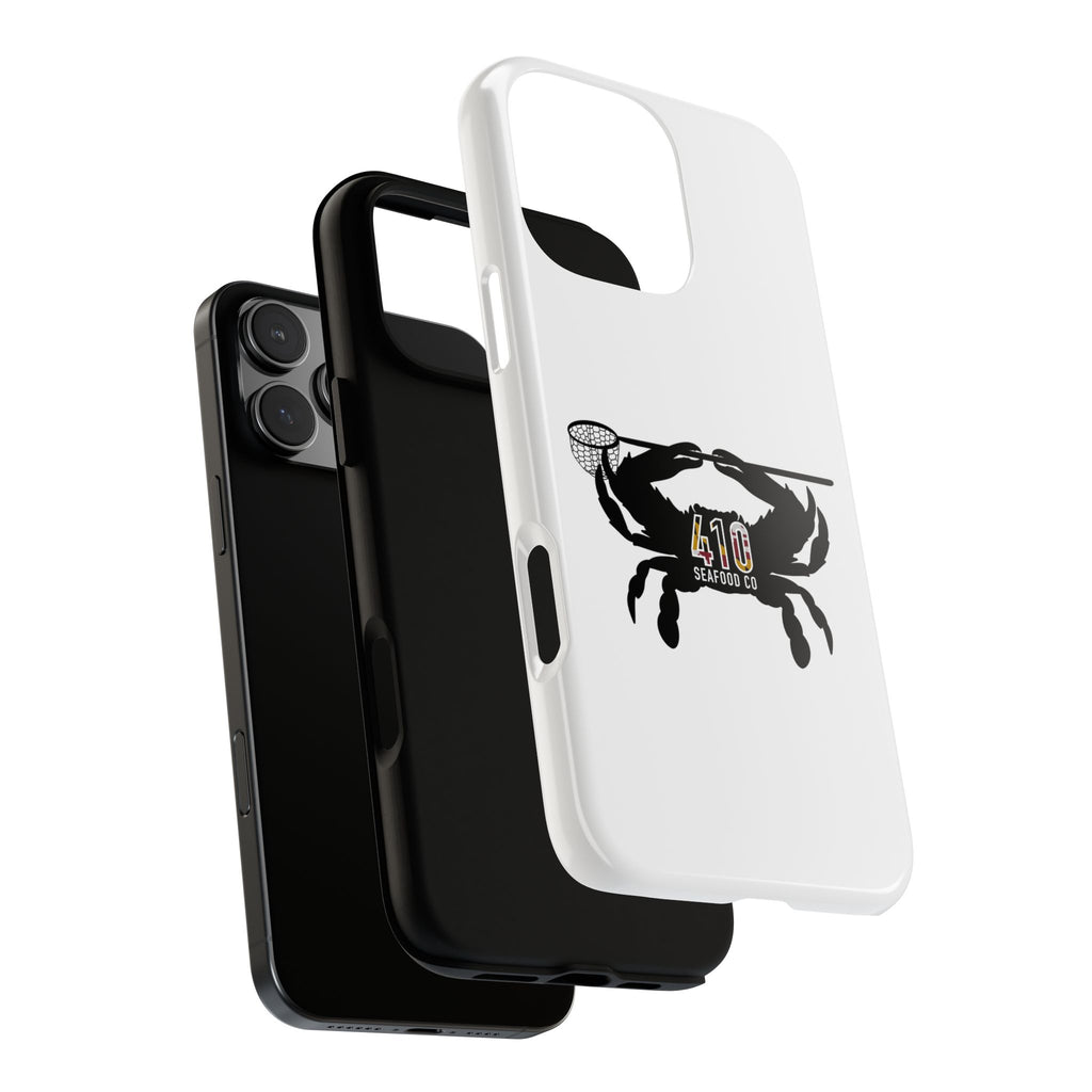 Crab Logo Phone Case — 410 Seafood Co. Coastal Protective iPhone Cover