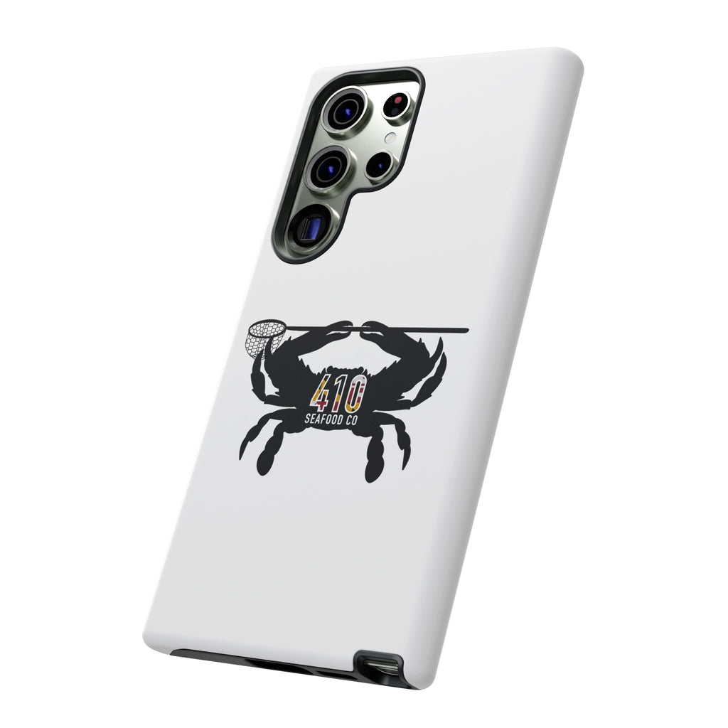 Crab Logo Phone Case — 410 Seafood Co. Coastal Protective iPhone Cover