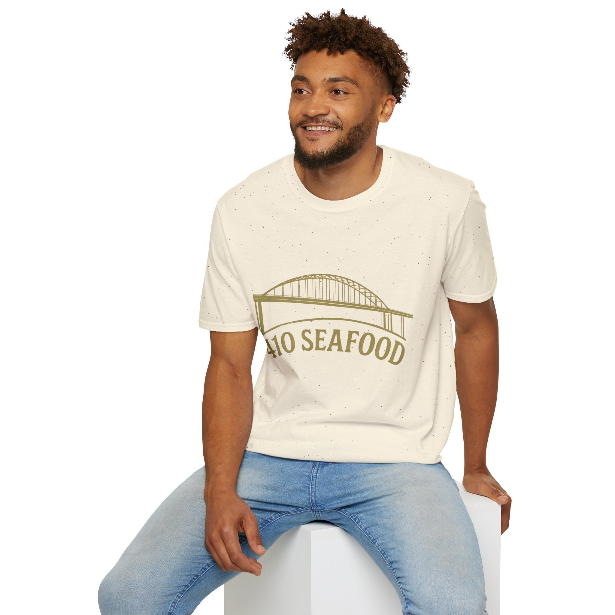 410 Seafood T-Shirt — Chesapeake City Bridge