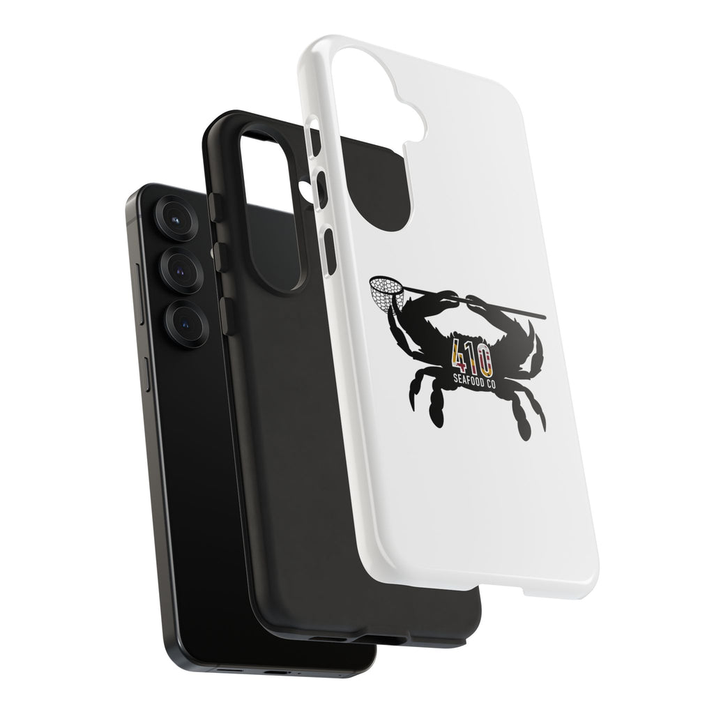 Crab Logo Phone Case — 410 Seafood Co. Coastal Protective iPhone Cover