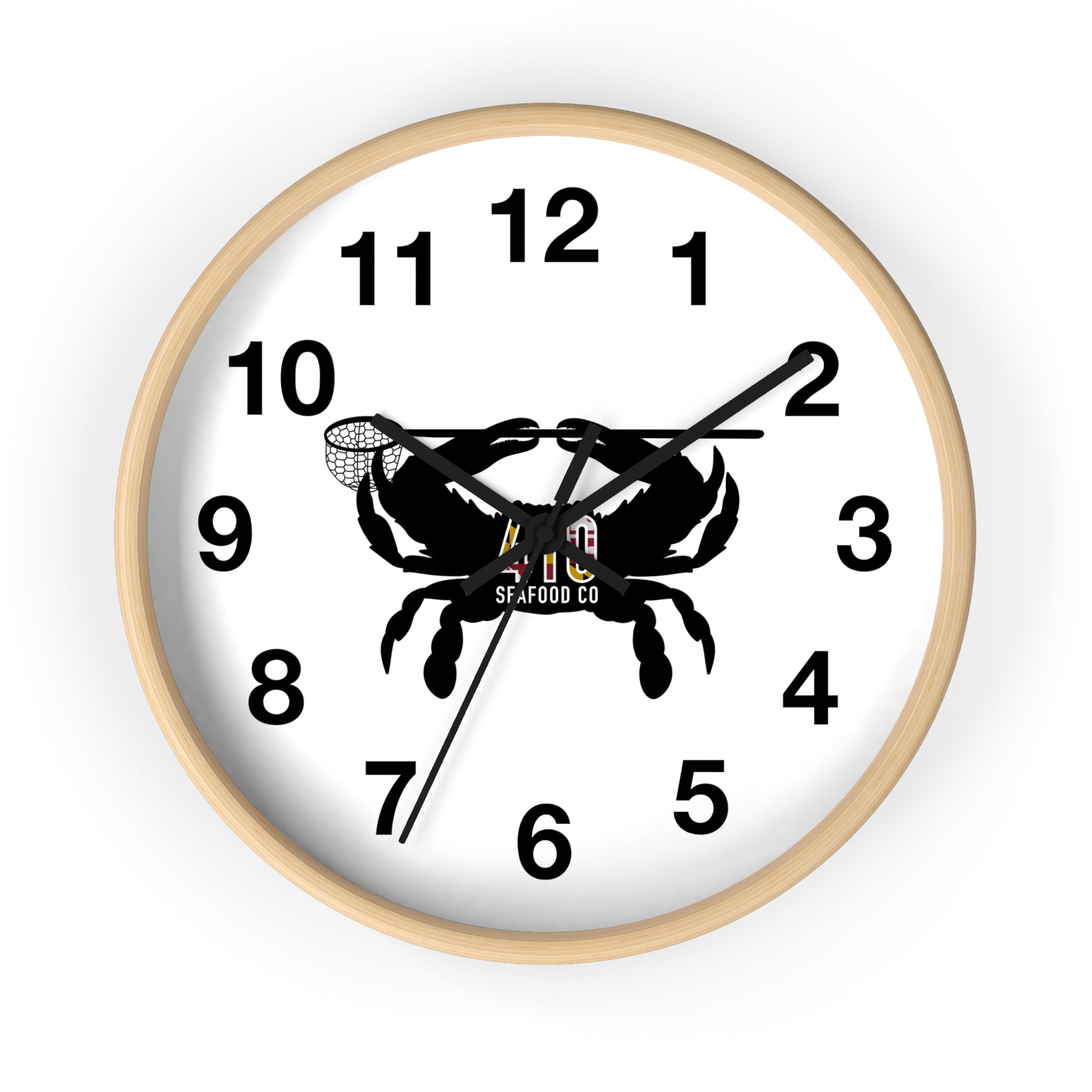 410 Seafood Wall Clock
