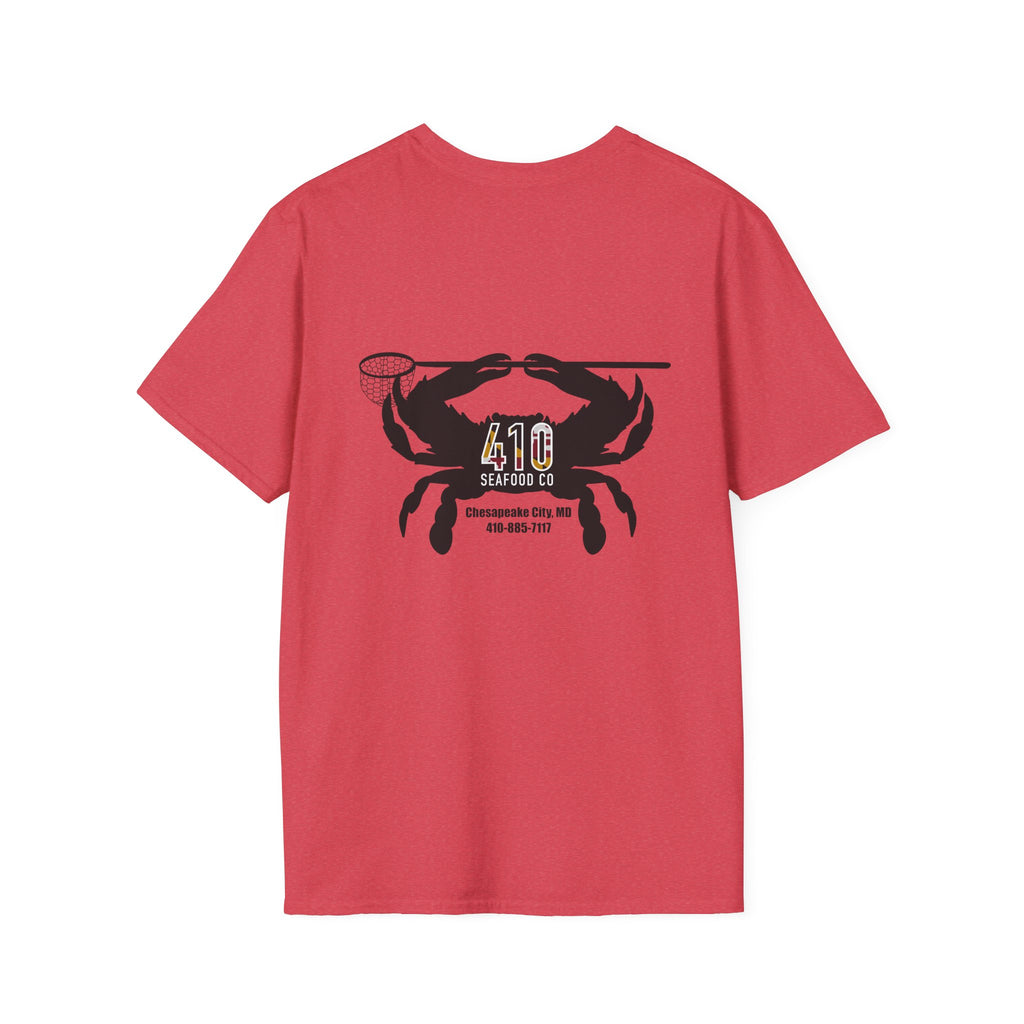 410 Seafood - Basic Logo - Heather Colors