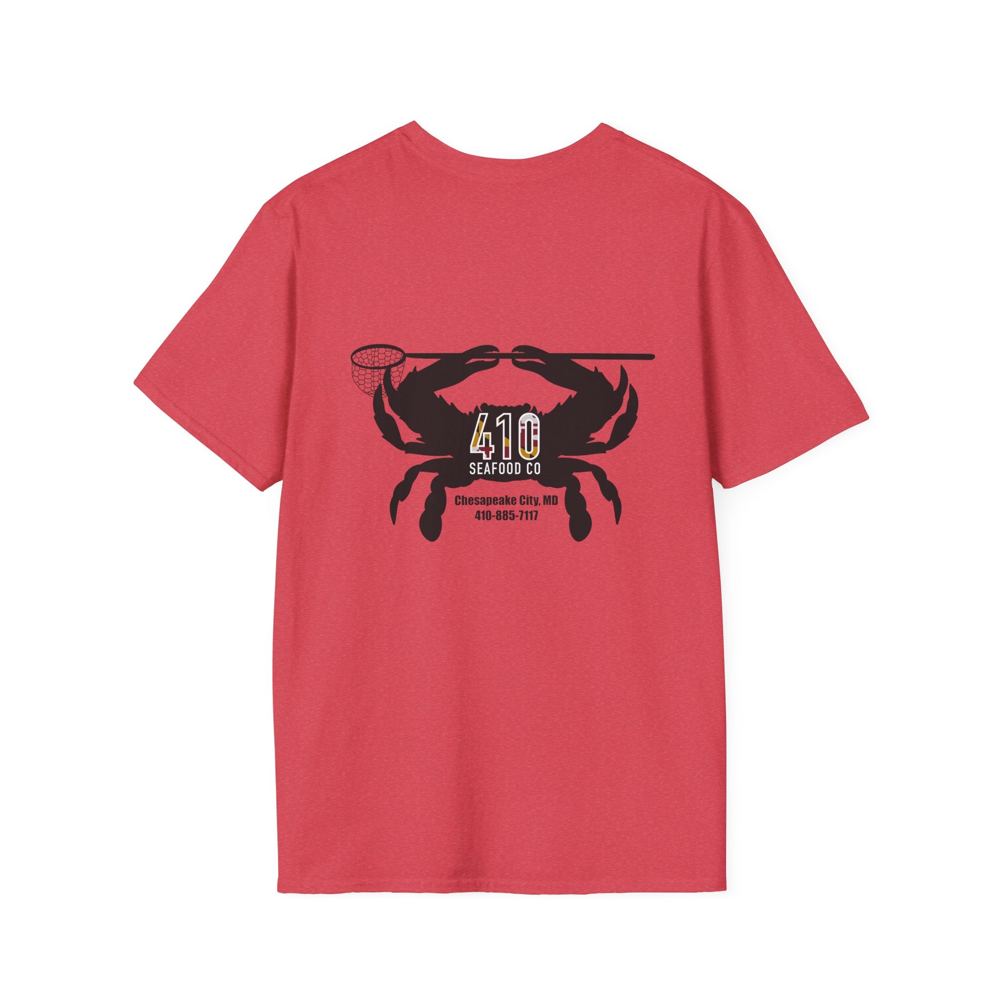 410 Seafood - Basic Logo - Heather Colors