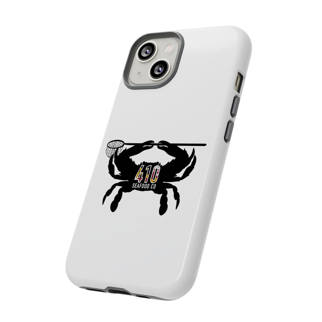 Crab Logo Phone Case — 410 Seafood Co. Coastal Protective iPhone Cover