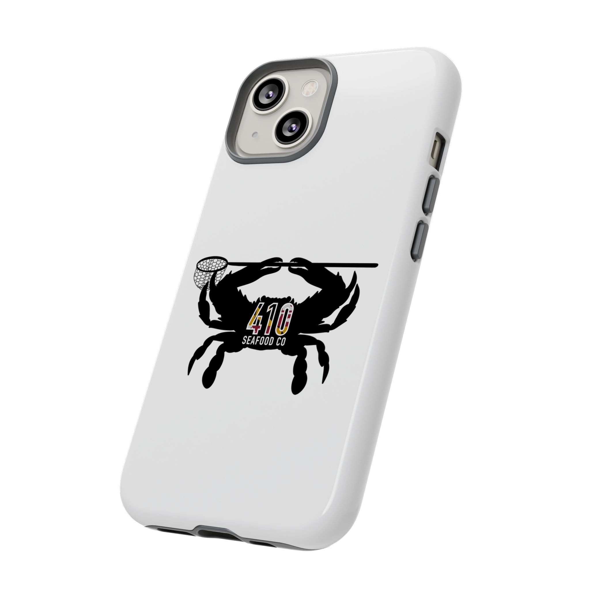 Crab Logo Phone Case — 410 Seafood Co. Coastal Protective iPhone Cover