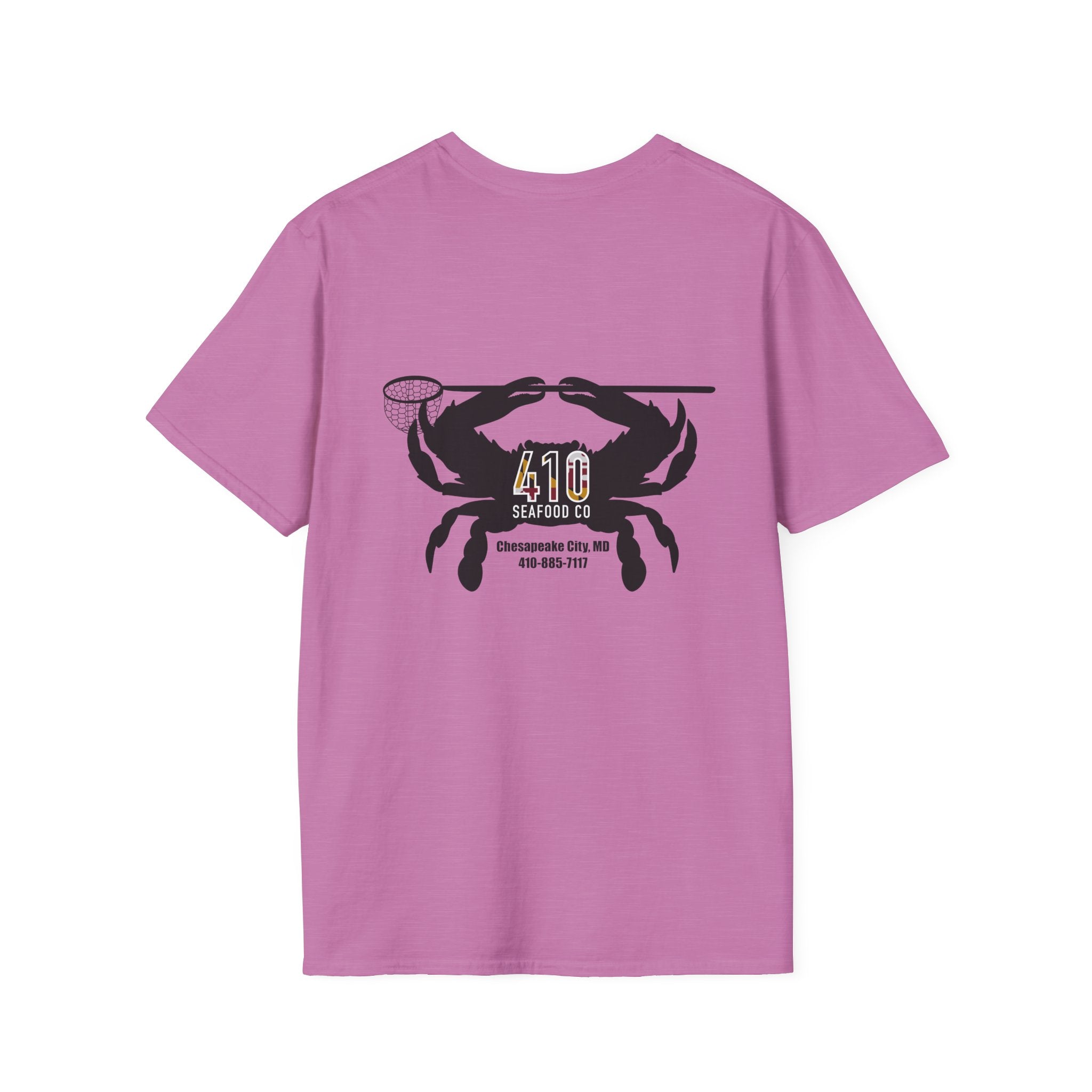 410 Seafood - Basic Logo - Heather Colors