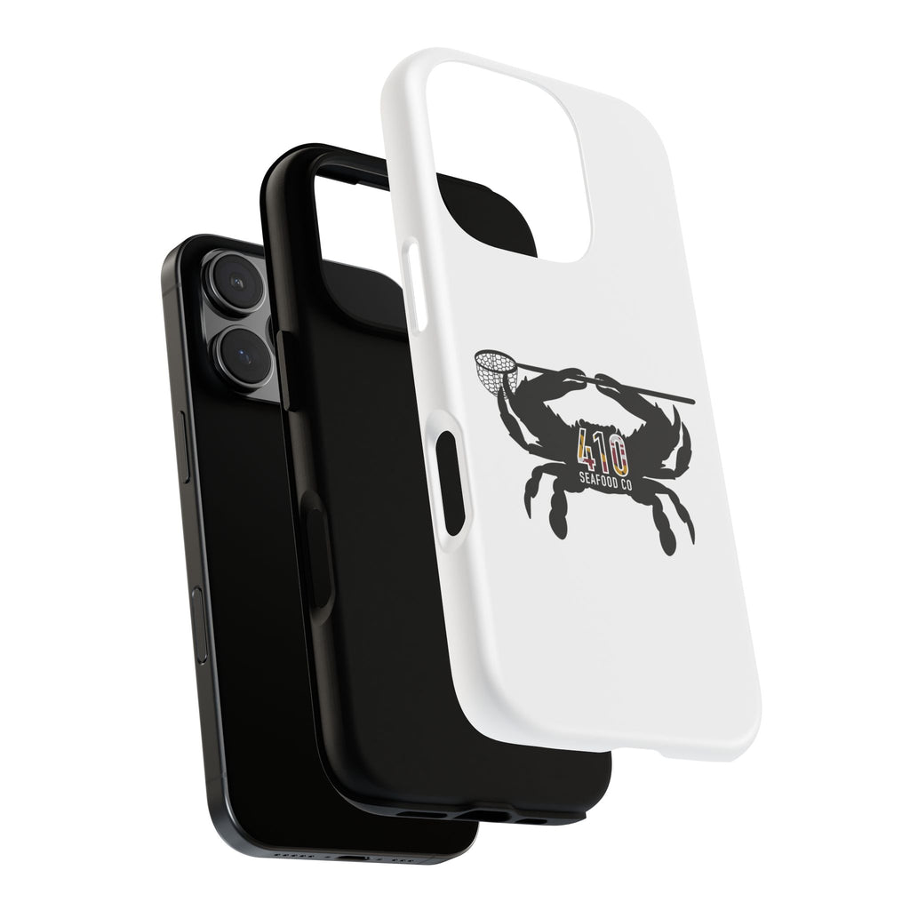 Crab Logo Phone Case — 410 Seafood Co. Coastal Protective iPhone Cover
