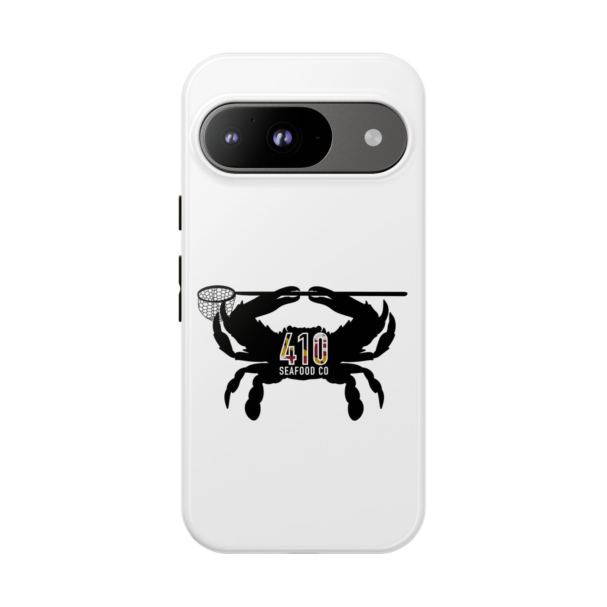 Crab Logo Phone Case — 410 Seafood Co. Coastal Protective iPhone Cover