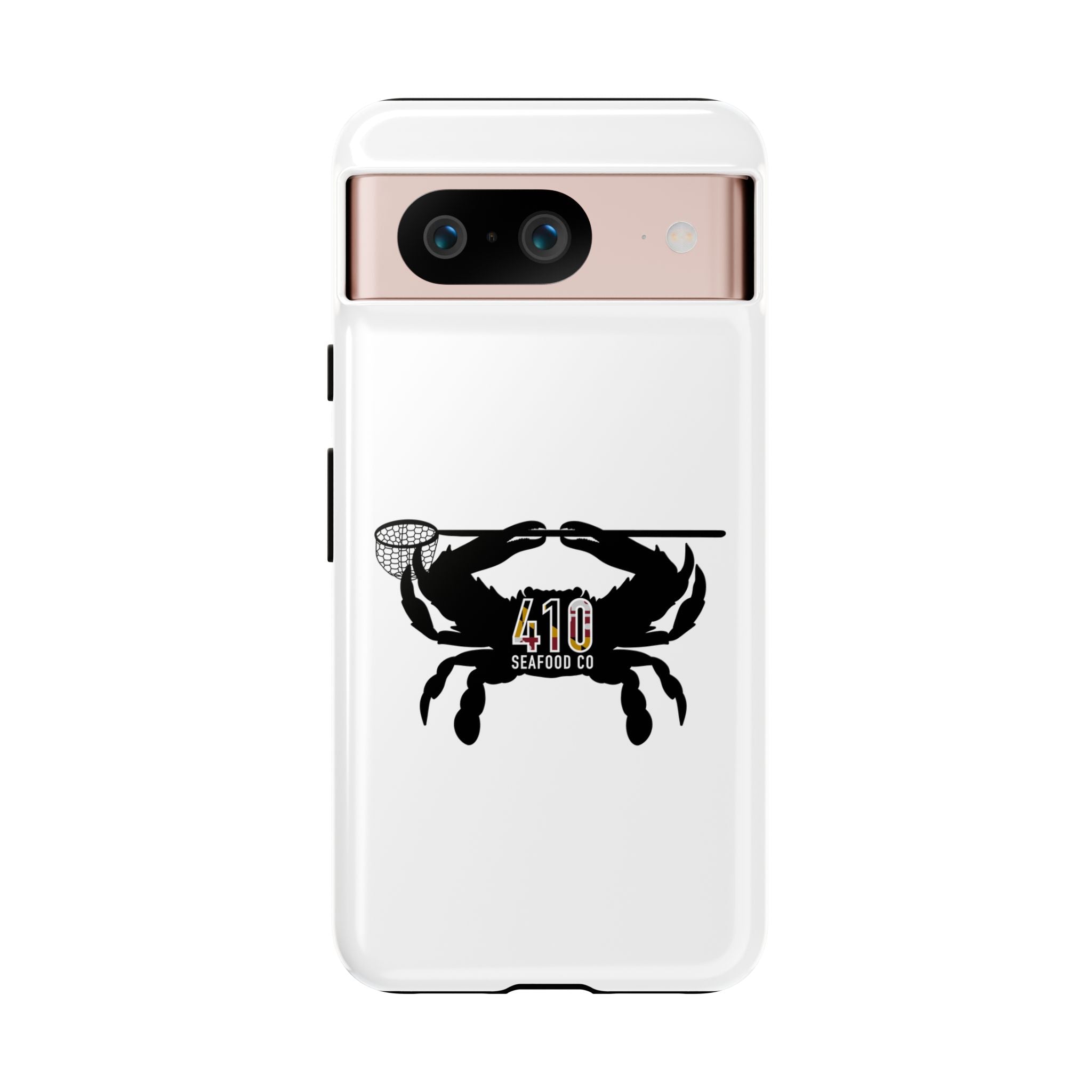 Crab Logo Phone Case — 410 Seafood Co. Coastal Protective iPhone Cover
