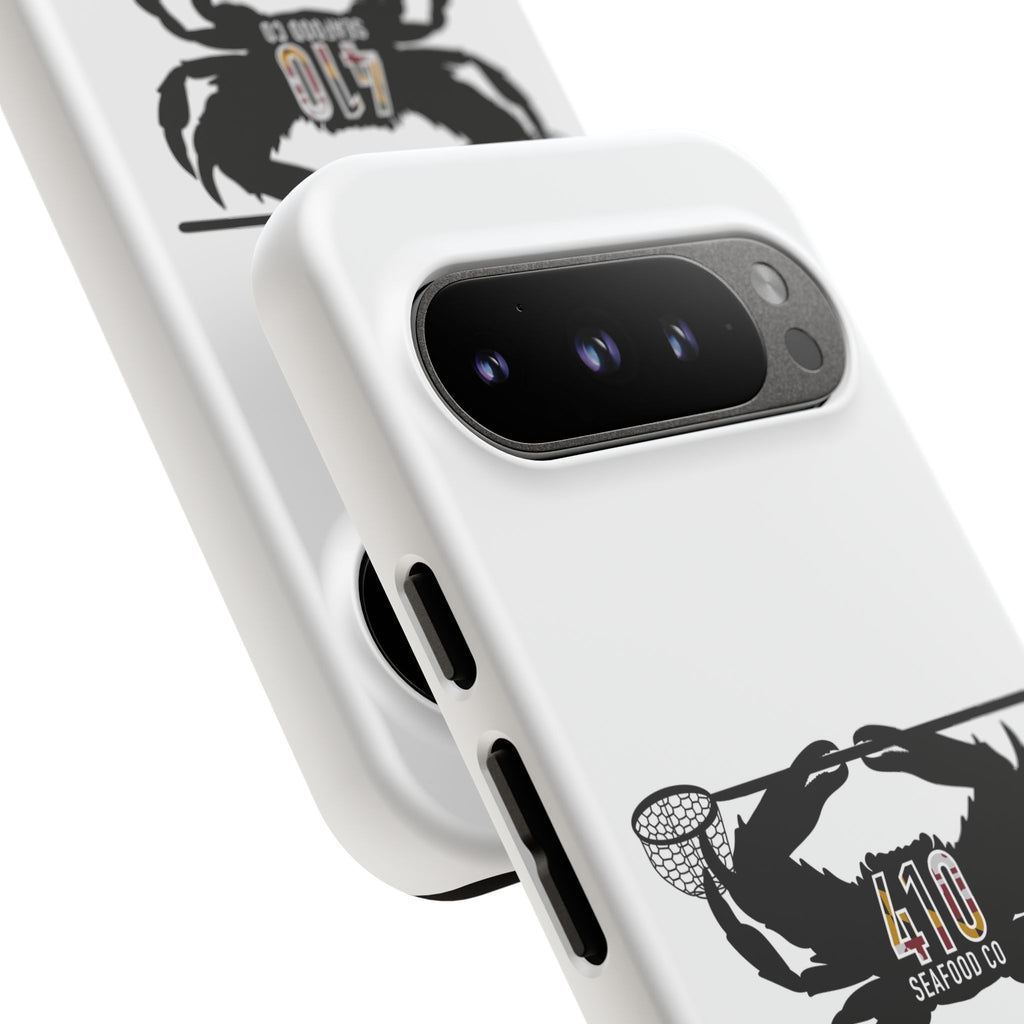 Crab Logo Phone Case — 410 Seafood Co. Coastal Protective iPhone Cover