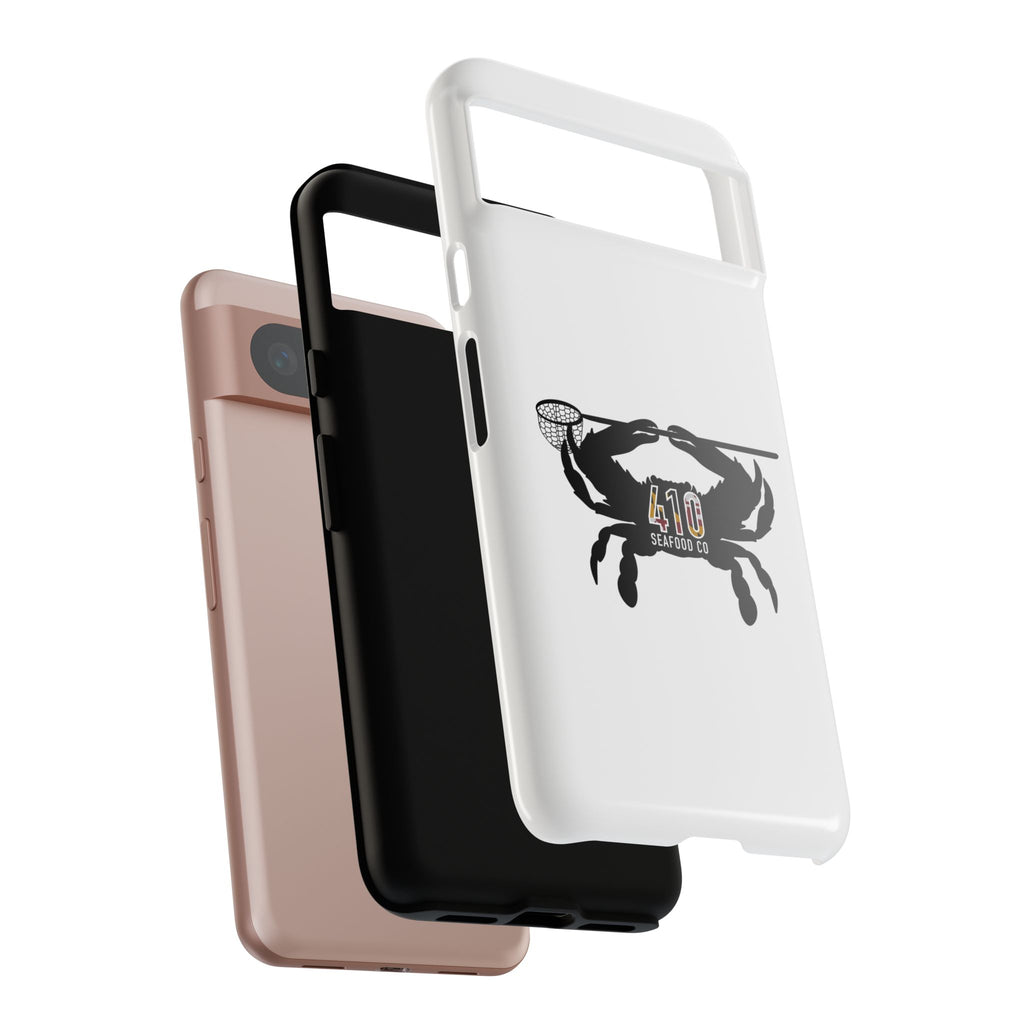 Crab Logo Phone Case — 410 Seafood Co. Coastal Protective iPhone Cover