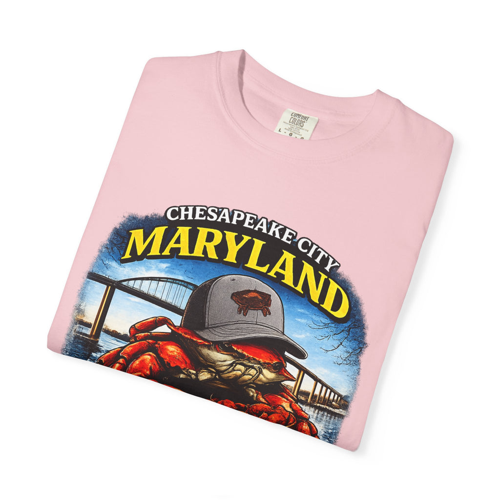Maryland Crab T-Shirt – Chesapeake 410 Seafood Co. Coastal Tee