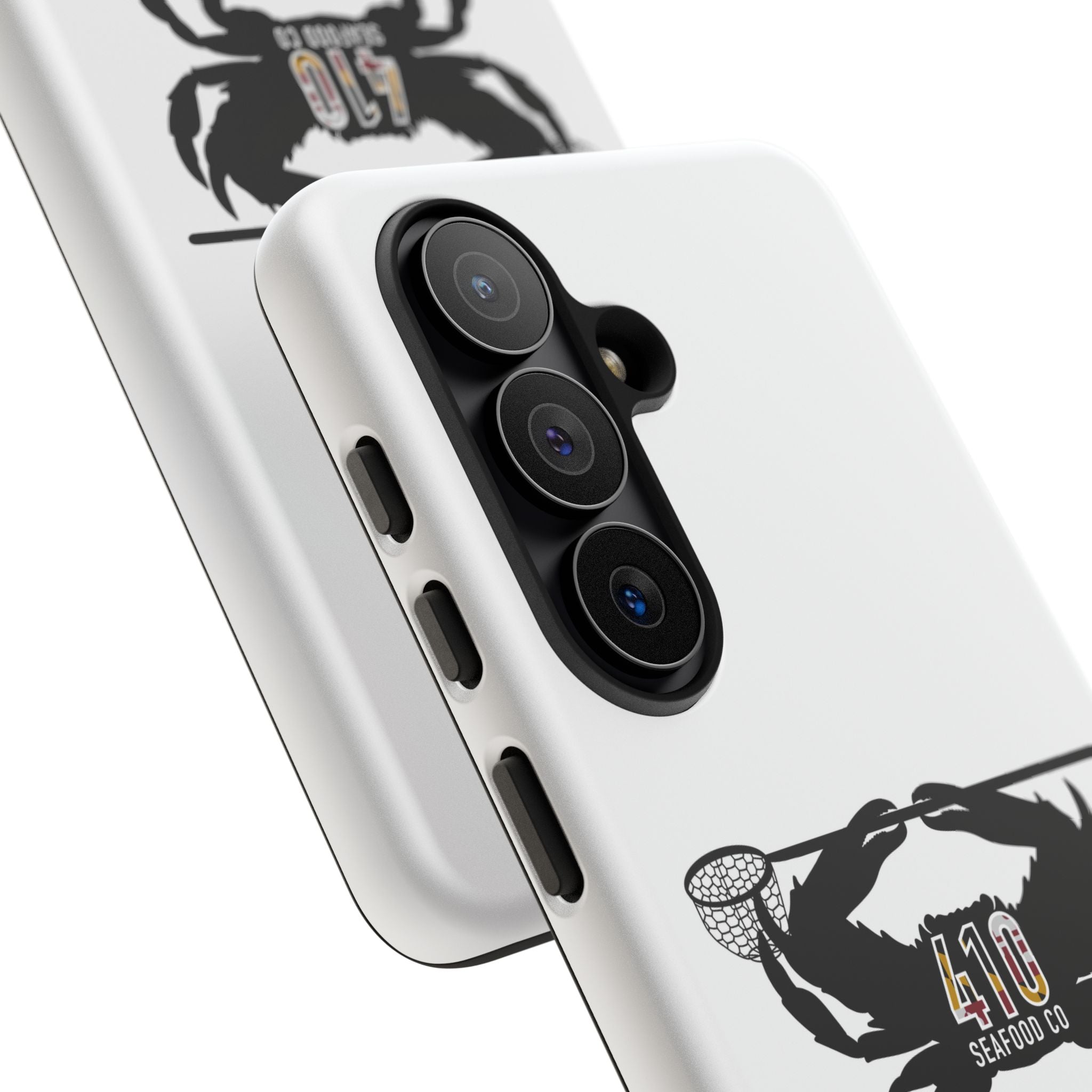 Crab Logo Phone Case — 410 Seafood Co. Coastal Protective iPhone Cover
