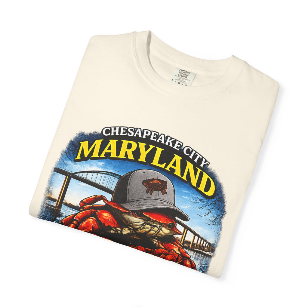 Maryland Crab T-Shirt – Chesapeake 410 Seafood Co. Coastal Tee
