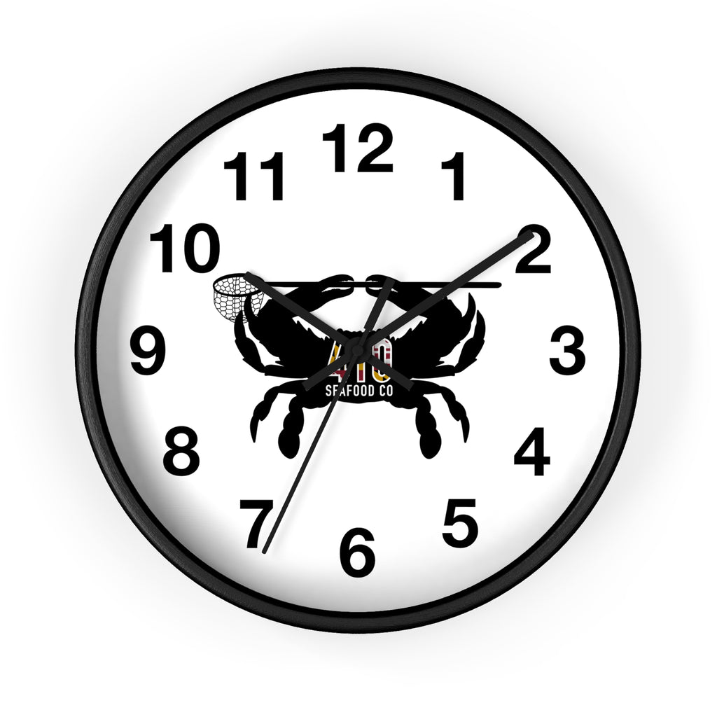 410 Seafood Wall Clock