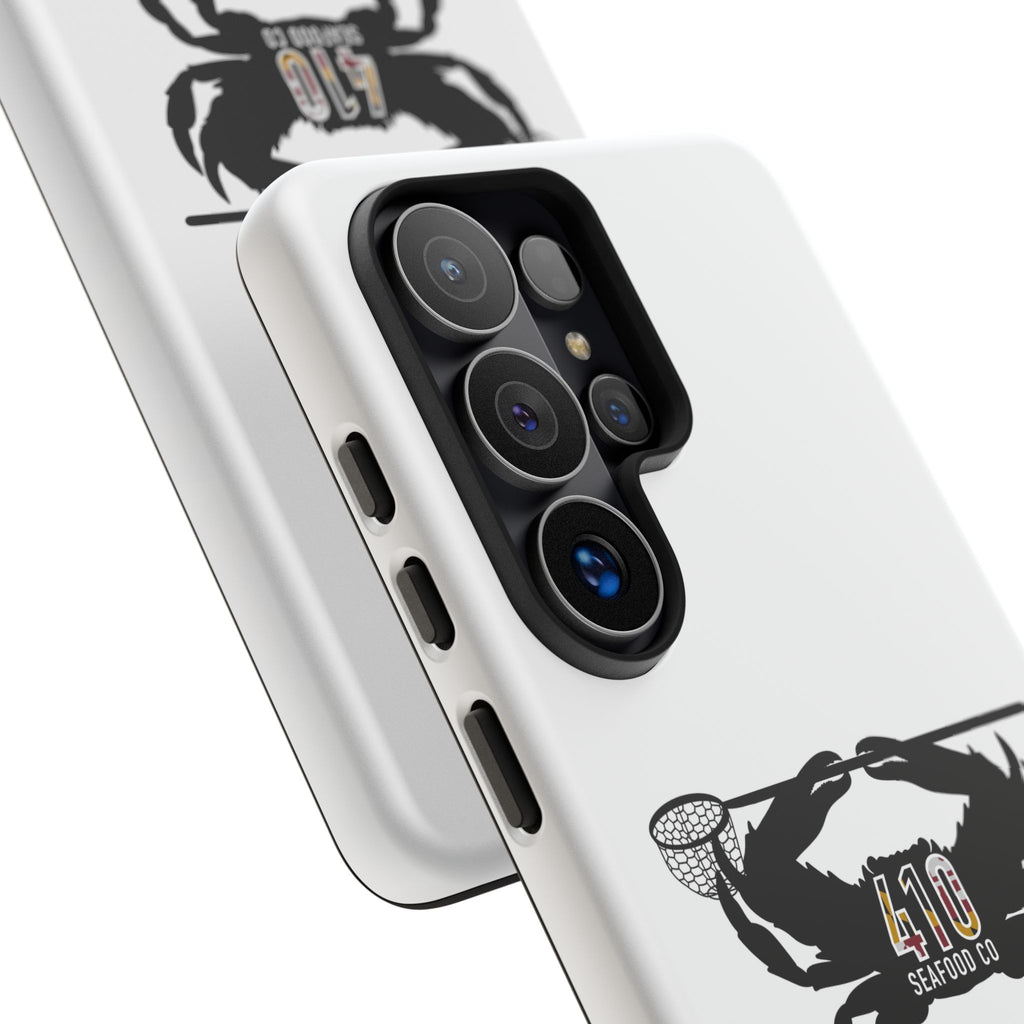 Crab Logo Phone Case — 410 Seafood Co. Coastal Protective iPhone Cover