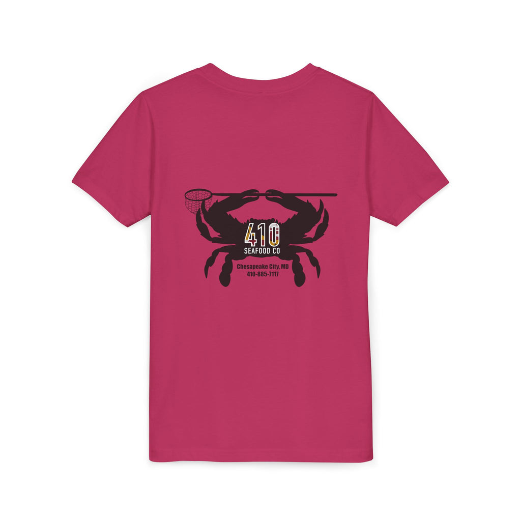 Youth 410 Tee — 410 Seafood Kids Short Sleeve Shirt