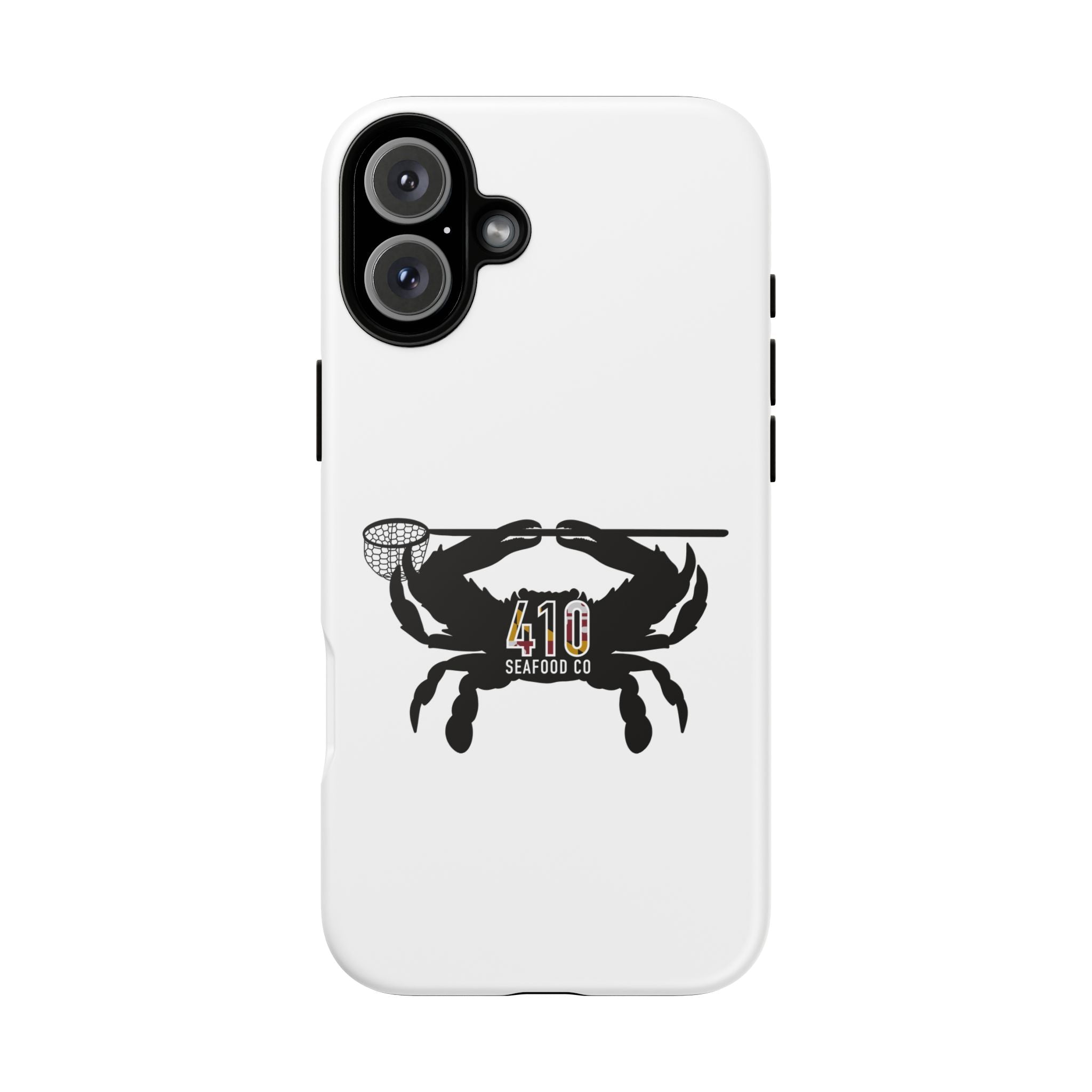 Crab Logo Phone Case — 410 Seafood Co. Coastal Protective iPhone Cover