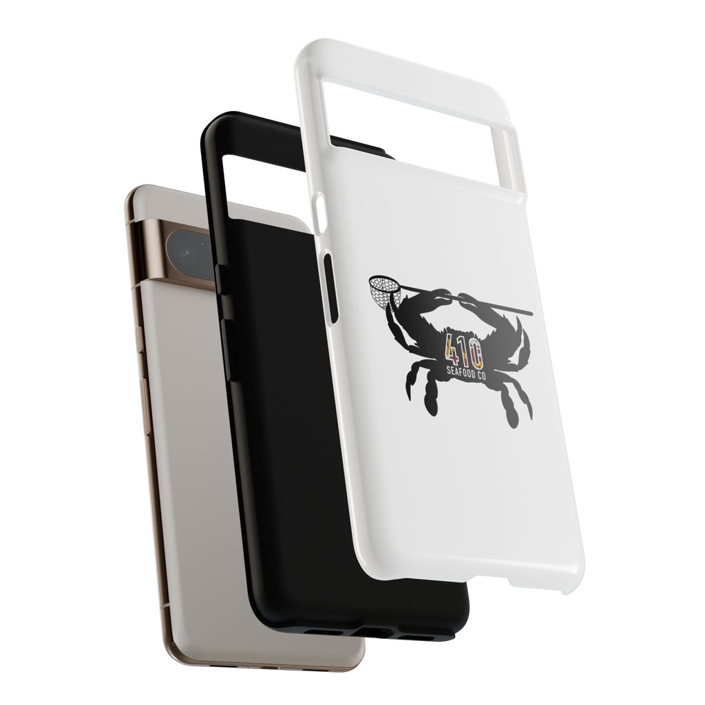 Crab Logo Phone Case — 410 Seafood Co. Coastal Protective iPhone Cover