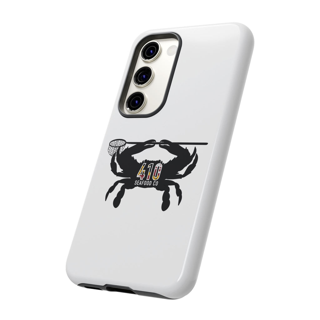 Crab Logo Phone Case — 410 Seafood Co. Coastal Protective iPhone Cover